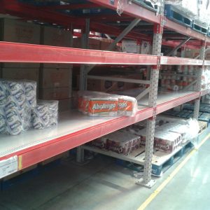 F-24 FLEJERA PLANA ROJA 9 CM